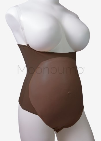 Silicone Fake Pregnant Belly 3-4 Months, Colour D