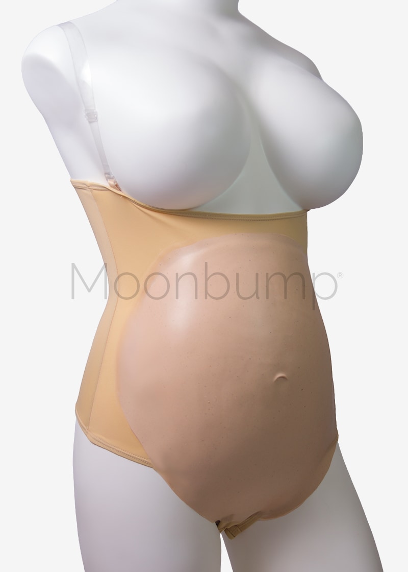 Silicone Fake Pregnant Belly 3-4 Months, Colour A
