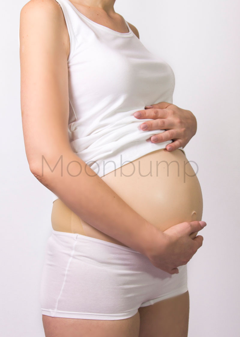 IVITA 2400g Realistic Silicone Pregnancy Belly Tummy Baby Bump 5-7 months 