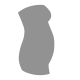 3-4 Month Bump Size Silhouette